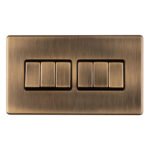 Eurolite AB6SWB 6-Gang Switch (LEAD TIME: 2-3 DAYS)