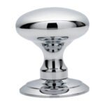 Carlisle Brass AC050CP Ice Large Mortice Knob (LEAD TIME: 2-3 DAYS)