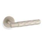 Alexander & Wilks AW226SN Spitfire Lever Diamond Cut On 50 x 6mm Rose (LEAD TIME: 2-3 DAYS)