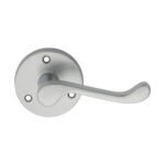 Carlisle Brass DL56SC Victorian Scroll Lever On Round Rose (LEAD TIME: 2-3 DAYS)