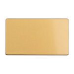 Eurolite ECSB2BB 2-Gang Double Blank Plate (LEAD TIME: 2-3 DAYS)