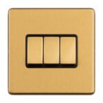 Eurolite ECSB3SWB 3-Gang 2-Way switch (LEAD TIME: 2-3 DAYS)