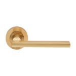 Carlisle Brass EUL030SB Trentino Lever On Rose (LEAD TIME: 2-3 DAYS)