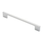 Carlisle Brass FTD3065BCP Slim D Handle 190mm - Polished Chrome (LEAD TIME: 2-3 DAYS)