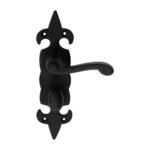 Carlisle Brass LF5506 Fleur de lys' Lever On WC Backplate (LEAD TIME: 2-3 DAYS)