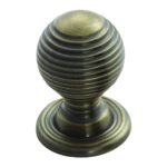 Carlisle Brass M1004FB Queen Anne Knob 28mm (LEAD TIME: 2-3 DAYS)