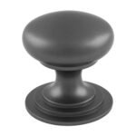 Carlisle Brass M47AANT Victorian Cupboard Knob 25mm - Anthracite (LEAD TIME: 2-3 DAYS)