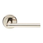 Serozzetta SZR010PN Dieci Lever On Rose - Polished Nickel (LEAD TIME: 2-3 DAYS)