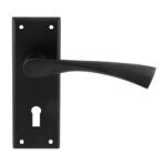 Serozzetta SZR021MB Venti Lever On Lock Backplate (LEAD TIME: 2-3 DAYS)