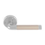 Serozzetta SZR040CPSN Quaranta Lever On Rose (LEAD TIME: 2-3 DAYS)