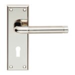 Serozzetta SZR041PNSN Quaranta Lever On Lock Backplate (LEAD TIME: 2-3 DAYS)