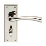 Serozzetta SZR053PN Cinquanta Lever On Bathroom Backplate (LEAD TIME: 2-3 DAYS)