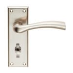 Serozzetta SZR053SN Cinquanta Lever On Bathroom Backplate (LEAD TIME: 2-3 DAYS)