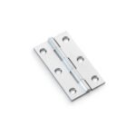 Alexander & Wilks AW075-CH-SC Solid Brass Butt Hinge - Satin Chrome 3" (LEAD TIME: 2-3 DAYS)