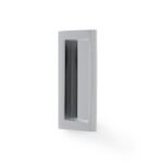 Alexander & Wilks AW911-100-PC Rectangular Flush Pull 100 x 45mm - Polished Chrome (LEAD TIME: 2-3 DAYS)