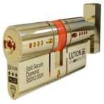 Ultion ALPS Euro Key & Turn Cylinders British Standard Kitemarked TS007 3* - Brass or Chrome Finish (LEAD TIME: 2-3 DAYS)